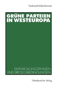 Produktbild: Gr&uuml;ne Parteien in Westeuropa