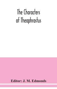 Produktbild: The Characters of Theophrastus