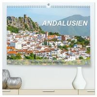 Produktbild: Andalusien - Wei&szlig;e D&ouml;rfer und wilde Natur (hochwertiger Premium Wandkalender 2026 DIN A2 quer), Kunstdruck in Hochglanz