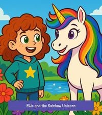 Produktbild: Ellie and the Rainbow Unicorn