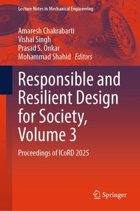 Produktbild: Responsible and Resilient Design for Society, Volume 3
