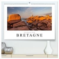 Produktbild: Bretagne - Zauber der C&ocirc;te de Granit Rose (hochwertiger Premium Wandkalender 2026 DIN A2 quer), Kunstdruck in Hochglanz