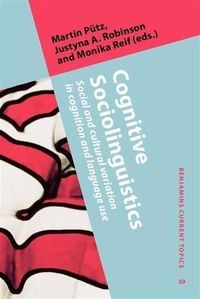 Produktbild: Cognitive Sociolinguistics