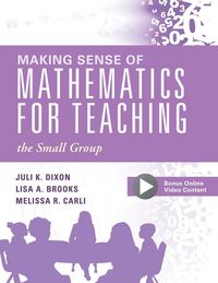 Produktbild: Making Sense of Mathematics for Teaching the Small Group