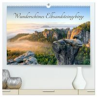 Produktbild: Wundersch&ouml;nes Elbsandsteingebirge (hochwertiger Premium Wandkalender 2026 DIN A2 quer), Kunstdruck in Hochglanz