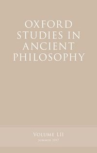 Produktbild: Oxford Studies in Ancient Philosophy, Volume 52