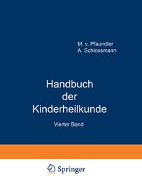 Produktbild: Handbuch der Kinderheilkunde