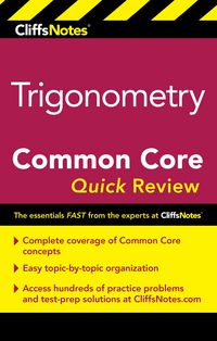 Produktbild: CliffsNotes Trigonometry Common Core Quick Review