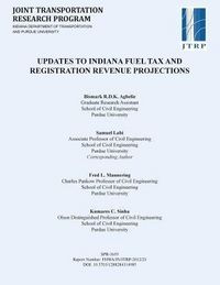 Produktbild: Updates to Indiana Fuel Tax and Registration Revenue Projections