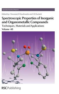 Produktbild: Spectroscopic Properties of Inorganic and Organometallic Compounds