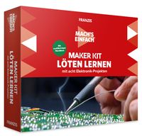 Produktbild: FRANZIS 67122 Mach's einfach Maker Kit L&ouml;ten lernen