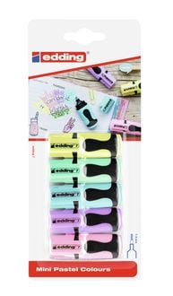 Bild vom Artikel Edding Textmarker Mini Pastel, 5er Set vom Autor 