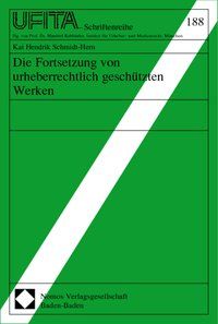 Produktbild: Die Fortsetzung von urheberrechtlich gesch&uuml;tzten Werken