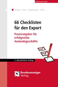 Bild vom Artikel 66 Checklisten für den Export vom Autor Hatto Brenner