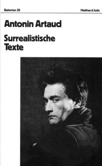Bild vom Artikel Surrealistische Texte, Briefe vom Autor Antonin Artaud