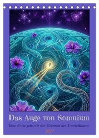 Produktbild: Das Auge von Somnium (Tischkalender 2027 DIN A5 hoch), CALVENDO Monatskalender