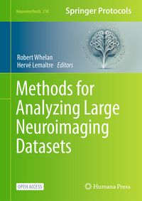 Produktbild: Methods for Analyzing Large Neuroimaging Datasets