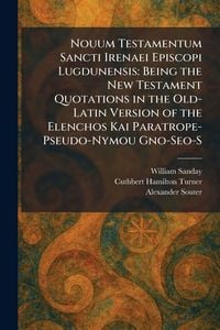 Produktbild: Nouum Testamentum Sancti Irenaei Episcopi Lugdunensis