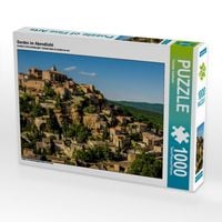 Produktbild: CALVENDO Puzzle Gordes im Abendlicht | 1000 Teile Lege-Gr&ouml;&szlig;e 64x48cm Foto-Puzzle f&uuml;r gl&uuml;ckliche Stunden