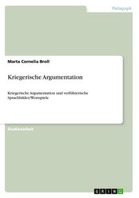 Produktbild: Kriegerische Argumentation