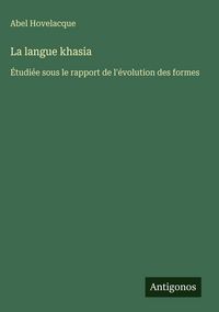 Produktbild: La langue khasia