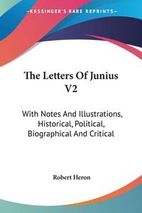 Produktbild: The Letters Of Junius V2