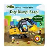 Produktbild: John Deere Kids Listen Touch & Feel Dig! Dump! Beep!