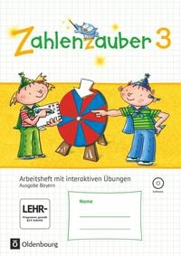 Produktbild: Zahlenzauber - Mathematik f&uuml;r Grundschulen - Ausgabe Bayern 2014 - 3. Jahrgangsstufe