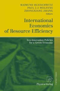 Produktbild: International Economics of Resource Efficiency