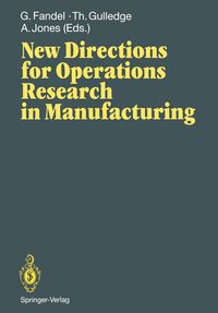Produktbild: New Directions for Operations Research in Manufacturing