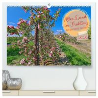Produktbild: Altes Land im Fr&uuml;hling - Mit dem Fahrrad unterwegs (hochwertiger Premium Wandkalender 2026 DIN A2 quer), Kunstdruck in Hochglanz