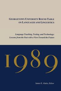 Produktbild: Georgetown University Round Table on Languages and Linguistics (GURT) 1989
