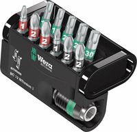 Produktbild: Wera Bit-Check 12 BiTorsion 1 05057420001 Bit-Set 12teilig Kreuzschlitz Pozidriv, Kreuzschlitz Phillips, Innen T-Profil BiTorsion