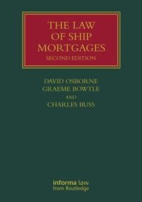 Produktbild: Osborne, D: The Law of Ship Mortgages