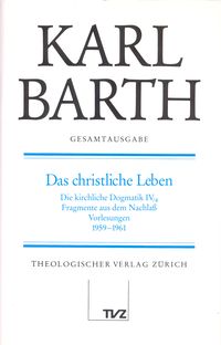 Produktbild: Karl Barth Gesamtausgabe