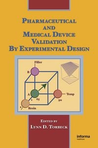 Produktbild: Pharmaceutical and Medical Device Validation by Experimental Design