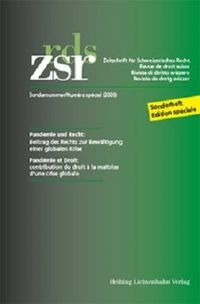 Produktbild: ZSR Sondernummer - Pand&eacute;mie et Droit / Pandemie und Recht