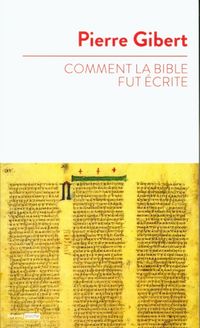 Produktbild: Comment la Bible fut &eacute;crite