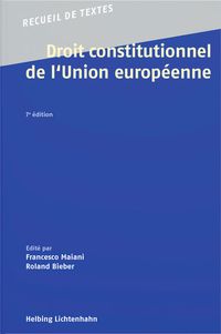 Produktbild: Droit constitutionnel de l'Union européenne