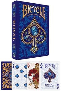 Produktbild: Bicycle Royal, Spielkarten 54 Blatt (inkl. 2 Joker), Pokerkarten, Romm&eacute;