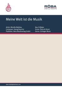 Produktbild: Meine Welt ist die Musik
