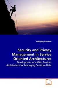 Produktbild: Schreiner, W: Security and Privacy Management in Service Ori