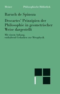 Produktbild: Descartes&rsquo; Prinzipien der Philosophie