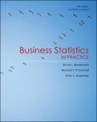 Produktbild: Business Statistics in Practice [With CDROM]