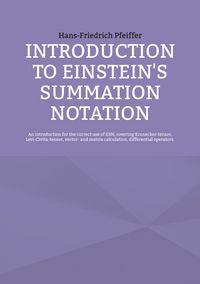 Produktbild: Introduction to Einstein's Summation Notation