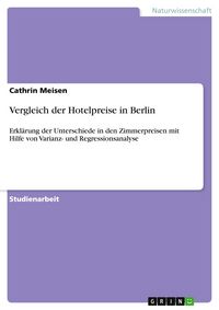 Produktbild: Vergleich der Hotelpreise in Berlin