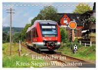 Produktbild: Eisenbahn im Kreis Siegen-Wittgenstein (Tischkalender 2026 DIN A5 quer), CALVENDO Monatskalender