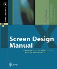Produktbild: Screen Design Manual