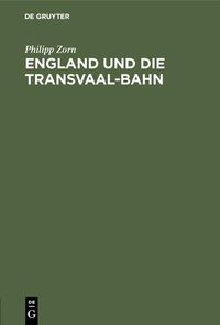 Produktbild: England und die Transvaal-Bahn