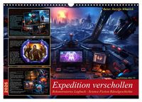 Produktbild: Expedition verschollen (Wandkalender 2026 DIN A3 quer), CALVENDO Monatskalender